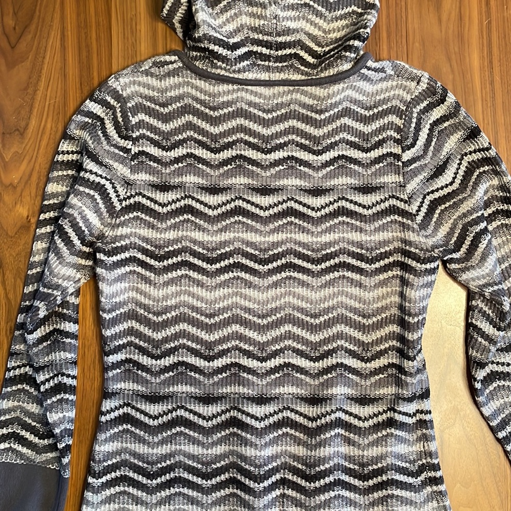 Prana Women’s XL Grey Hooded Sweater Dress LIKE NEW - Picture 8 of 8